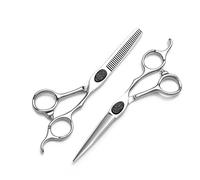 Tijeras Profesionales para Cortar el Cabello, Tijeras Profesionales japonesas 440c de 6 Pulgadas, Tijeras de Alta Gama para Cortar el Cabello, Tijeras de entresacar para Corte de Cabello de barbero,