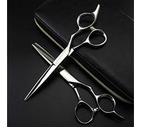 Tijeras Profesionales para Cortar el Pelo, Japón 440c, 6 Pulgadas, Juego de Tijeras de Corte, Tijeras de entresacar, Tijeras de peluquería (con Bolsa)
