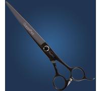 Tijeras rectas con baño de titanio GogiPet en acero japonés de 20 cm, 8"