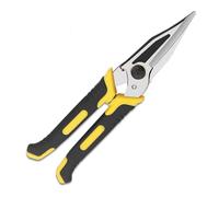 Tijeras resistentes de 9 pulgadas, tijeras multifunción para cortar cables, cartón, revestimiento de vinilo, tijeras rectas.