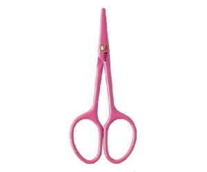 Tijeras Vitry Baby Esmalte Acero Inoxidable Rosa Brillante