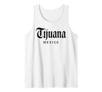 Tijuana México Baja California San Diego Frontera Mexicana Camiseta sin Mangas