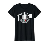 Tijuana México Classic City México Charm Camiseta gráfica económica, Mujer, Negro, XS