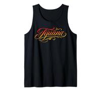 Tijuana México Frontera Mexicano Chicano TJ Baja California Camiseta sin Mangas