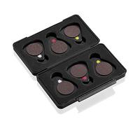 TIK PIK Paquete de 6 púas de guitarra para guitarra acústica y bajo | La púa que se pega | Calibre múltiple negro