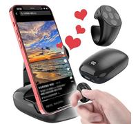 Tik Tok Scrolling Ring Tiktok Control remoto Page Turner Bluetooth Smart Ring Tiktok Trend Dinge Control remoto Finger Tik Tok Must Haves Smartringe para hombre mujer Android IOS Smartring