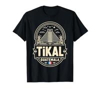 Tikal Guatemala - Emblema de Recuerdo de Viaje Camiseta