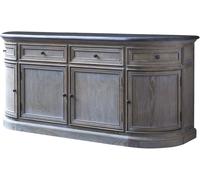 Tikamoon Mueble de baño de roble y piedra de 180 cm