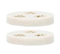 TIKATARER 2 Moldes de Silicona con Forma de Margarita, Molde para Velas Florales 3D, Molde para Fondant de Flores de Crisantemo con Diseño Reutilizable Antiadherente, Ideal para Manualidades de