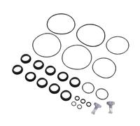 TIKATARER 25013 Anillos Tóricos para Bomba de Filtro de, Juntas de Repuesto de Goma y Válvulas de Liberación de Aire con Anillos Tóricos en Forma de 8 L, Ideal para Kit de Reparación de Bomba de