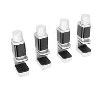 TIKATARER Abrazadera de Reparación de Pantalla de 4 Piezas, Herramienta de Sujeción Universal Ajustable, Kit de Reparación de Acolchado de Silicona, Ideal para Teléfonos Inteligentes y Tabletas de