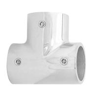 TIKATARER Actualización de Tubería de 3 Vías, 25 Mm 1 Pulgada, 316 Acero Inoxidable Acero Inoxidable Acero Inoxidable Conector de Tubería de Tubería con Adaptador Lateral Derecho de 90