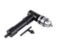TIKATARER Adaptador de Perforación de ángulo de Esquina, Ajuste de Perforación de ángulo Recto de 8 Mm Hex Adaptador de Taladro de Vástago 90 Grados Herramienta de Perforación de Extensión
