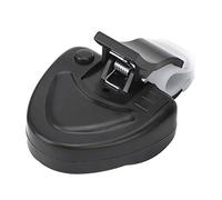 TIKATARER Alarma de Picadura de Pesca, Sonido con Clamp/Holder y Alerta de Luz LED para Pesca Nocturna con Ajuste de Sensibilidad, Alarma de Montaje en Caña con Baterías (Black)