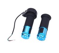TIKATARER Aleación de Aluminio Alejo Eléctrico Scooter Ajuste del Manillar con Tres Velocidades y 12-72V Acelerador del Motor para el Triciclo del E-scooter, el Acelerador hacia Adelante (BLUE)