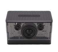 TIKATARER Altavoz Bluetooth Portátil de 45 W, Estéreo Inalámbrico Verdadero TWS con Luces RGB Dinámicas, Emparejamiento Rápido Bluetooth 5.3, Sonido Envolvente de 360° para Fiestas