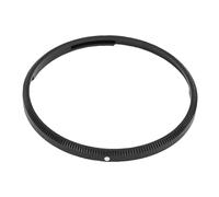 TIKATARER Anillo Decorativo de Lente, Tapa de Anillo de Metal de Aleación de Aluminio, Tapa de de Repuesto con Protección de Lente, Ideal para Cámara RicohGR4 (Black)