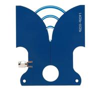 TIKATARER Antena UWB de Banda Ultra Ancha de 1400 MHz a 11 GHz Polarización Lineal Coplanar Antena de Alta Ganancia de 4-11 DBi con Conector Macho SMA para Transmisión de Imágenes