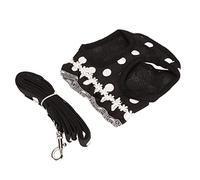 TIKATARER Arnés de Cachorro y Correa, Chaleco de Mascota de Meta de Tracción Set de Cuerda Arnés de de Tamaño Mediano Paseos Fácil Caminata Arnese Correa de Cachorro y para Caminar, Correr,