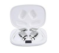 TIKATARER Auriculares de Traducción Ai, 3 en 1 133 Idiomas Auriculares Inalámbricos con Sonido HiFi de Baja Latencia Bluetooth, con Estuche de Carga de 500 MAh para Viajes de Negocios (White)