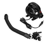 TIKATARER Bomba de Aire Eléctrica, Alta Presión de 600 W con 3 Boquillas Desmontables y Cable de 1,6 M, para Inflar Colchones de Aire Desinflados, Piscinas, Barcos, (Normativas europeas (CA 220-240V))