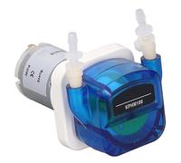 TIKATARER Bomba Peristáltica, 180 Ml/minuto, 6W, Ingeniería de la Bomba de Dosificación de Plástico Mini Bomba Peristáltica con Tubería de Bomba BPT, Bomba Peristáltica de Laboratorio para (24V)