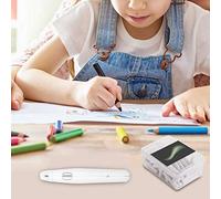 TIKATARER Borradores Eléctricos Recargables por USB, Kit de Borrador, Borrador Automático de Lápiz con 16 Recambios de Repuesto, Ideal para Artistas, Dibujos, Lápices y Manualidades (WHITE)