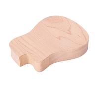 TIKATARER Caja para Púas de Guitarra, Estuche de Almacenamiento de Madera de Arce, Contenedor para Púas de Guitarra con Excelente Artesanía, Ideal para Guitarristas y Amantes de la Música