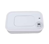 TIKATARER Calentador de Toallitas para Bebés, Dispensador de Toallitas Portátil Plegable con Control de Temperatura Inteligente y 3 Niveles de Calor, para Recién Nacidos, Piel Sensible (WHITE)