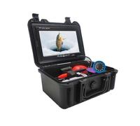 TIKATARER Cámara de Pesca Submarina LCD de 7 Pulgadas, Buscador de Peces Portátil, Cámaras de Pesca en Hielo con Resolución de 1000TVL y 12 LED Blancos 12 IR Ajustables, Ideal para Lago, Barco y