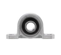 TIKATARER Chumacera con Rodamiento de Bolas, Dos Carcasas con Collar de Bloqueo con Tornillo de Fijación, Rodamiento Vertical de Aleación de Zinc para Minería, Energía Eléctrica, Metalurgia