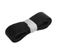 TIKATARER Cinta de Agarre de la Raqueta de Tenis, Cinta de Agarre de Envoltura de Tenis con de Fijación de 100x2.5cm de Tasa de Vaca de de Envoltura de la Rabia de la de la Raqueta de para, (Black)