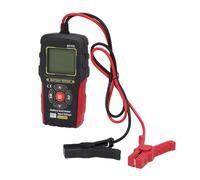 TIKATARER Comprobador de Batería, Analizador de Batería de Coche de 12 V 24 V con Pantalla Retroiluminada y Pinzas Aislantes Antideslizantes para Baterías STD AGM GEL EFB de Coche