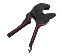 TIKATARER Cortador de Tubos de PVC, Cortador de Tubos con Trinquete de Alta Resistencia, de Rápido con Hoja SK5 para Mangueras de Plástico PVC PPR PE PEX de hasta 63 Mm