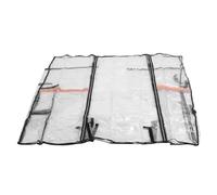 TIKATARER Cubierta para Montacargas, Cubierta Universal de PVC Transparente Resistente a la Intemperie, Protección para Todo Tipo de Clima para Lluvia, Sol y Nieve, Diseño a Prueba de Viento que Se