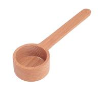 TIKATARER Cuchara de Madera, Cuchara Agitadora de Madera, Utensilio de Cocina, de Cocina Multiusos para Medir café, Azúcar, Harina y Condimentos, Segura para Tazas, Platos y Tazones