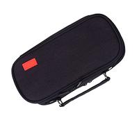 TIKATARER Estuche para Lápices, Estuche Doble Multifunción de Lona de Alta Capacidad, para Cinturón con Asa Reforzada con Remaches con Diseño de Lona, Ideal para Bolsa de Almacenamiento de