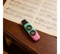 TIKATARER Flauta Kazoo de Doble Agujero con Tono Ajustable, Instrumento de Viento Portátil con Doble Diafragma para Acompañamiento de Guitarra y Violín Carreteras Fogatas Camping