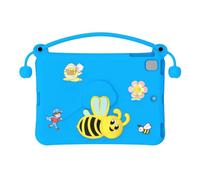 TIKATARER Funda Protectora EVA, Funda Protectora a Prueba de Golpes para 10.2 Air 3 Pro 10.5, con Soporte Incorporado, Ideal para Aprender y Ver Videos, Naranja (Blue)