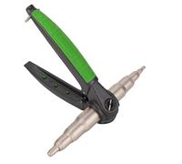 TIKATARER Herramienta Expansora de Tubos de Cobre, Herramienta de Estampado Manual Multifuncional, Estampador Manual Ergonómico con Diseño de Doble Cabezal, Ideal para Sistemas de Refrigeración