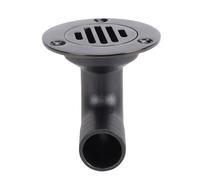 TIKATARER Imbornal de Drenaje de Cubierta de Casco de Barco de 1-1/2 Pulgadas, Drenaje de Piso de Grado Marino de 90 Grados de Acero Inoxidable 316, con Colador Extraíble, Ideal para Yates, Barcos,