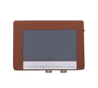 TIKATARER Impresora de Inyección de Tinta en Línea, Cartucho de Tinta Negra de 42 Ml y Pantalla Táctil de 4,3 Pulgadas, Máquina de Codificación de Inyección Móvil para (Enchufe Europeo de 100 a 240