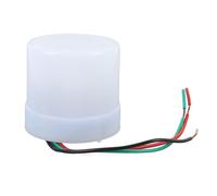 TIKATARER Interruptor de Control de Luz Exterior, Sensor de Fotocélula, Interruptor de Luz Automático de 25 A con Protección IP33, Ideal para Luces de Jardín, Patio y Entrada (CA200-240V)