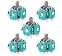 TIKATARER Joysticks Part, 5pcs Rocker Module Reemplazo para un Sensor Analógico 3D Joystick Rocker Controlador de Pulgar Izquierdo/derecho