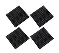 TIKATARER Juego de Pegatinas de Puntos Táctiles Redondas Grandes, Pegatinas de Silicona Braille, Puntos de Relieve para Personas con Discapacidad Visual, 10 Mm de Diámetro, 400 Unidades (BLACK)