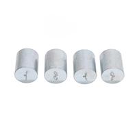 TIKATARER Juego de Pesas de Calibración de 4 Piezas de 200 G, Báscula de Acero Cromado con Diseño de Doble Gancho y Caja de Almacenamiento, Ideal para Balanza Digital de Gramos, Báscula de Joyería,