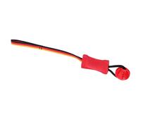 TIKATARER Juguete Interactivo para Entrenamiento de Mordeduras para Perros, Juguete para Masticar de Fibra de Alta Densidad, Herramienta de Entrenamiento de Tela Pura con Doble Costura y Correa (rojo)