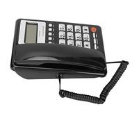 TIKATARER KXT8001CID Teléfono con Cable, Identificador de Llamadas, Teléfono Semi Manos Libres, Pantalla Clara, de Almacenamiento de Memoria VIP con Tonos de Llamada Opcionales, Controles de Volumen