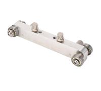 TIKATARER Lijadora de Tuercas y Monturas de Guitarra, Herramienta de Pulido de Puente Ajustable con Diseño de Lijado Vertical, Herramienta Luthier de Acero Inoxidable de Aleación de Aluminio para