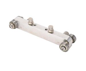 TIKATARER Lijadora de Tuercas y Monturas de Guitarra, Herramienta de Pulido de Puente Ajustable con Diseño de Lijado Vertical, Herramienta Luthier de Acero Inoxidable de Aleación de Aluminio para